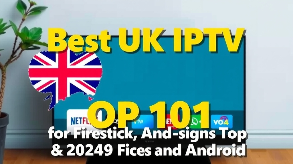 Best UK IPTV for Firestick and Android Devices: Top 2024 Picks & Setup Guide